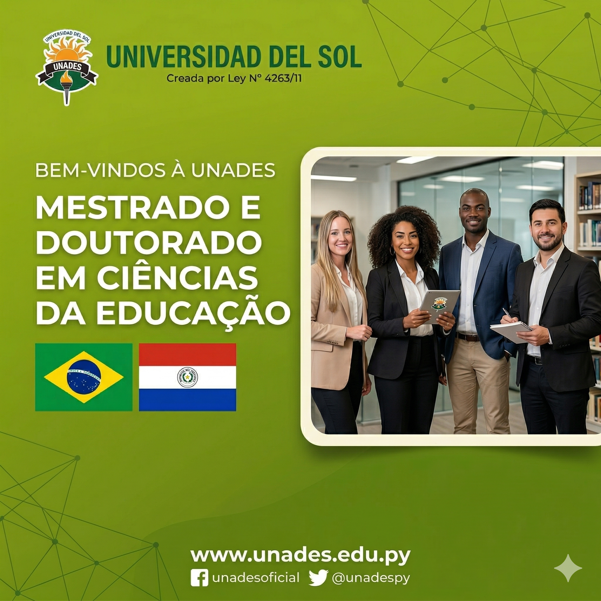 Campus universitário moderno